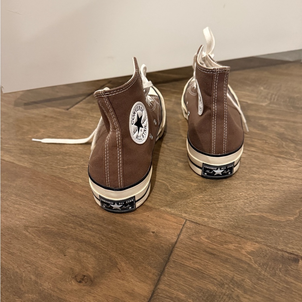 Converse Brown High-Top Sneakers - Picture 2 of 4